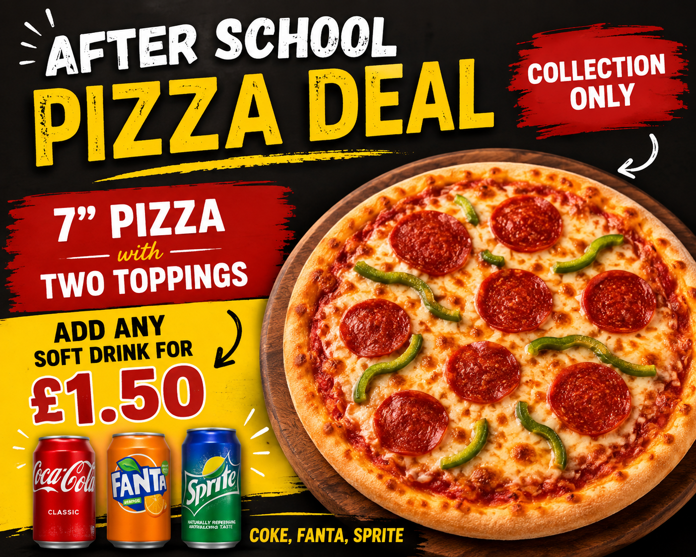 After School Pizza Deal