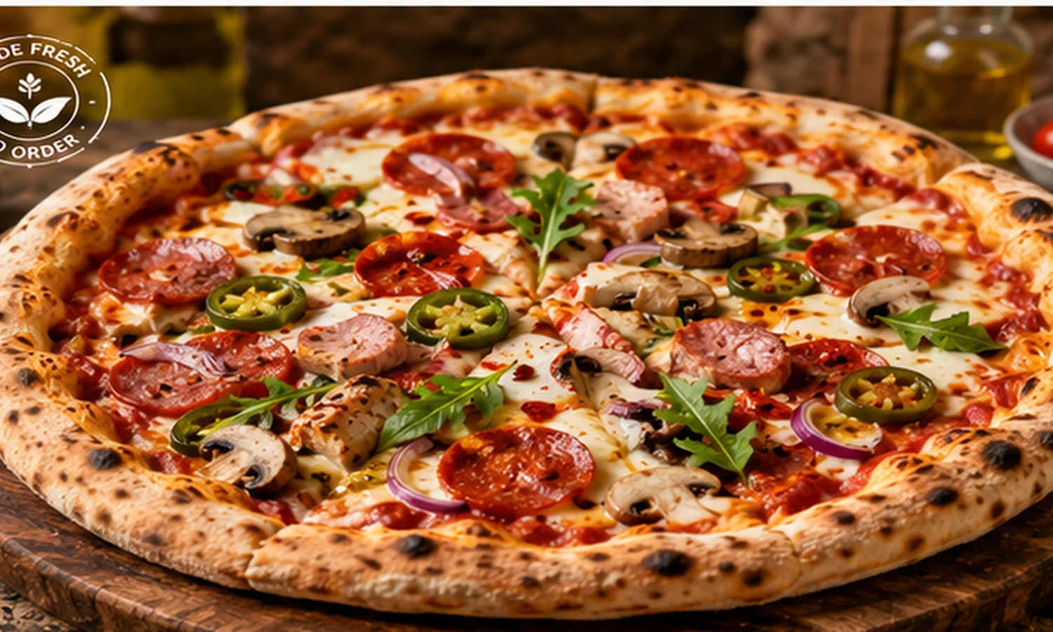 Build your own pizza